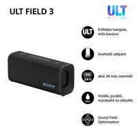 Sony ULT Field 3 fekete Bluetooth hangszoró #4
