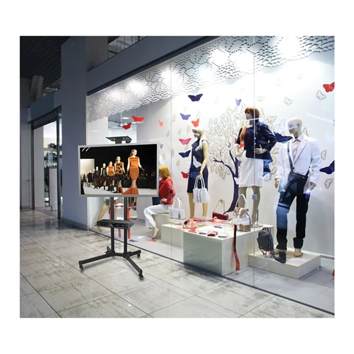 Stell SOS 4000 40"-70" VESA 600x400 prezentációs állvány #6