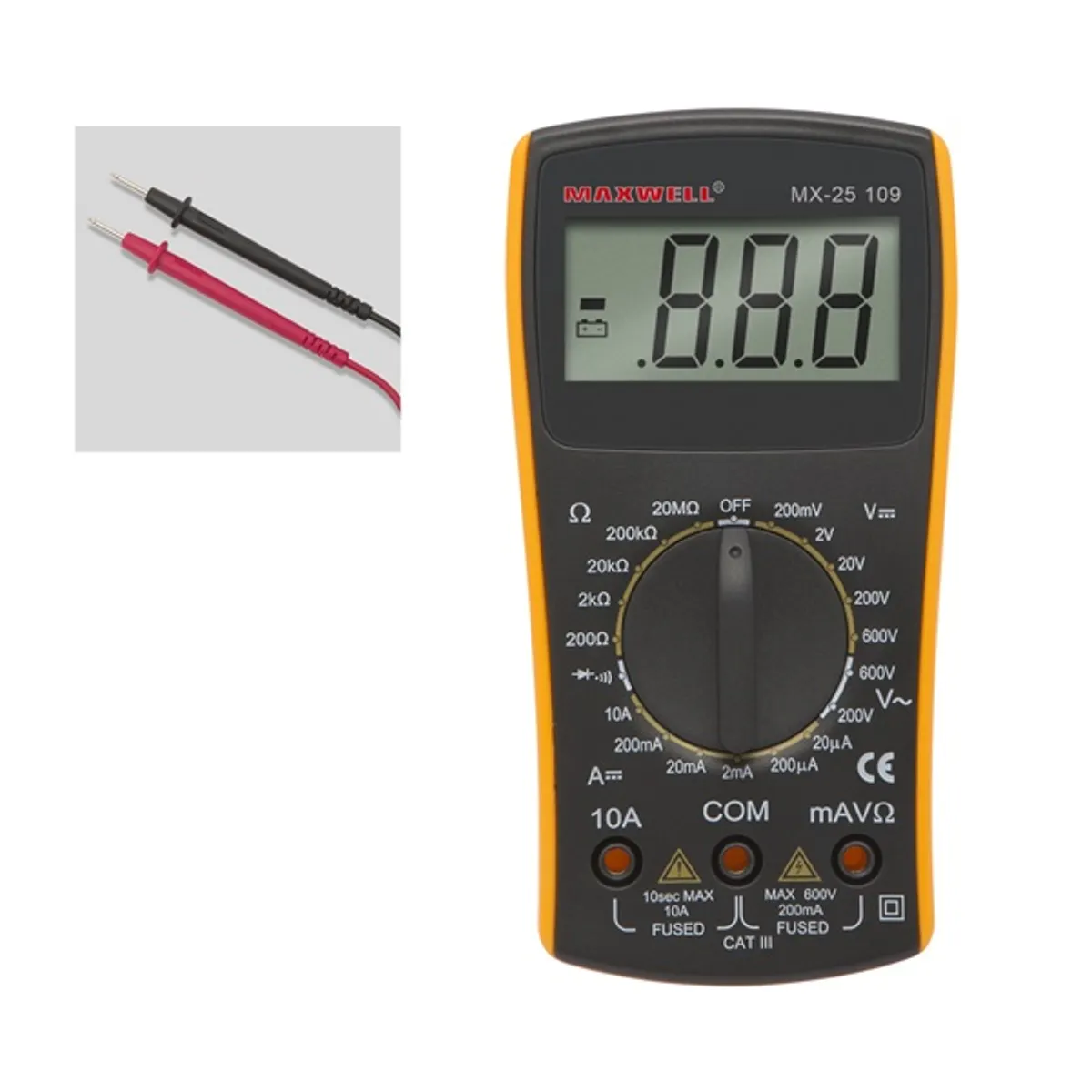 Maxwell 25109 Digitális multiméter #2