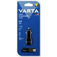 Varta 57931101401 4,8A univerzális 2xUSB fekete autós töltő Micro USB kábellel #3