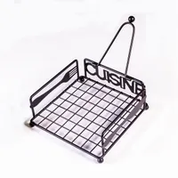 IRIS KT-211 CUISINE fémrácsos szalvétatartó 18cmx18cmx7cm #2