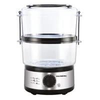 Hausberg HB-1350 400W rozsdamentes acélházas, 2 szintes 4,8L, gőzölési funkcióval, rizsfőzővel, ételfőző gép #2