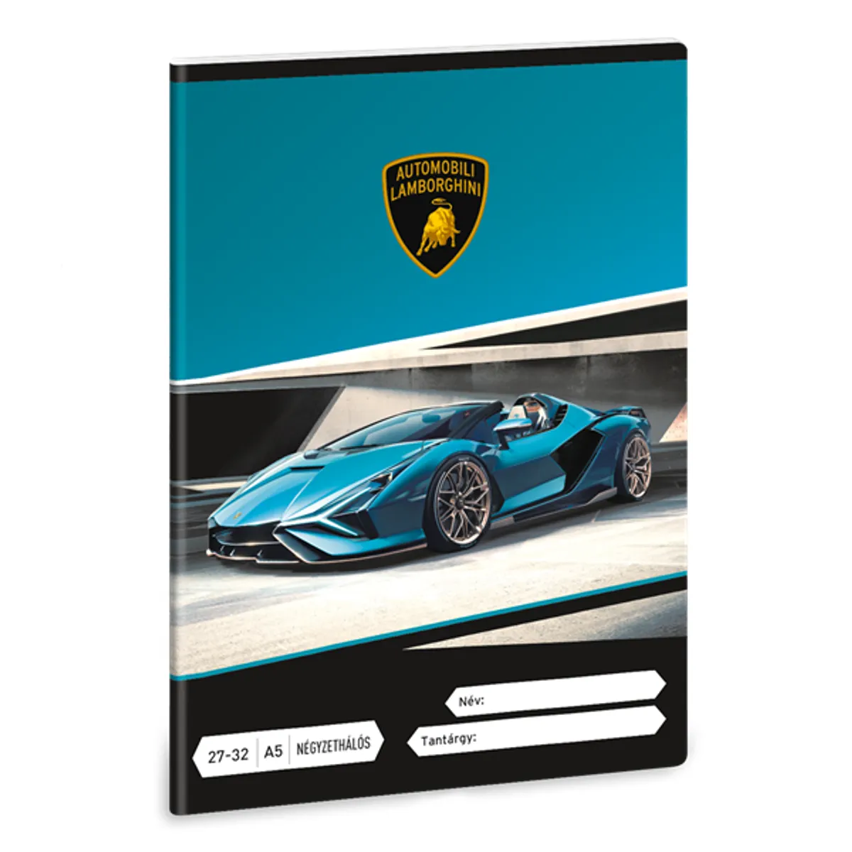 Ars Una Lamborghini 24 (5336) A5 27-32 kockás füzet #1