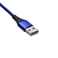Akyga 1m USB - Type C kék mágneses adat- és töltőkábel #4