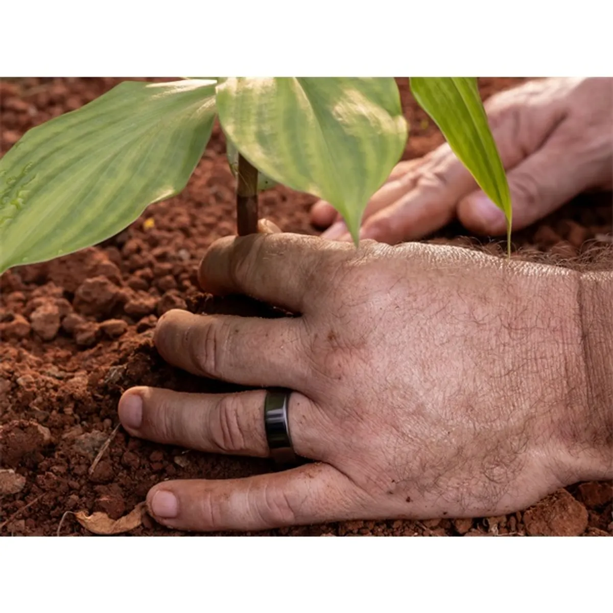 Ultrahuman UHRA-AA-08 Ring Air 8-as méret fekete okosgyűrű #5