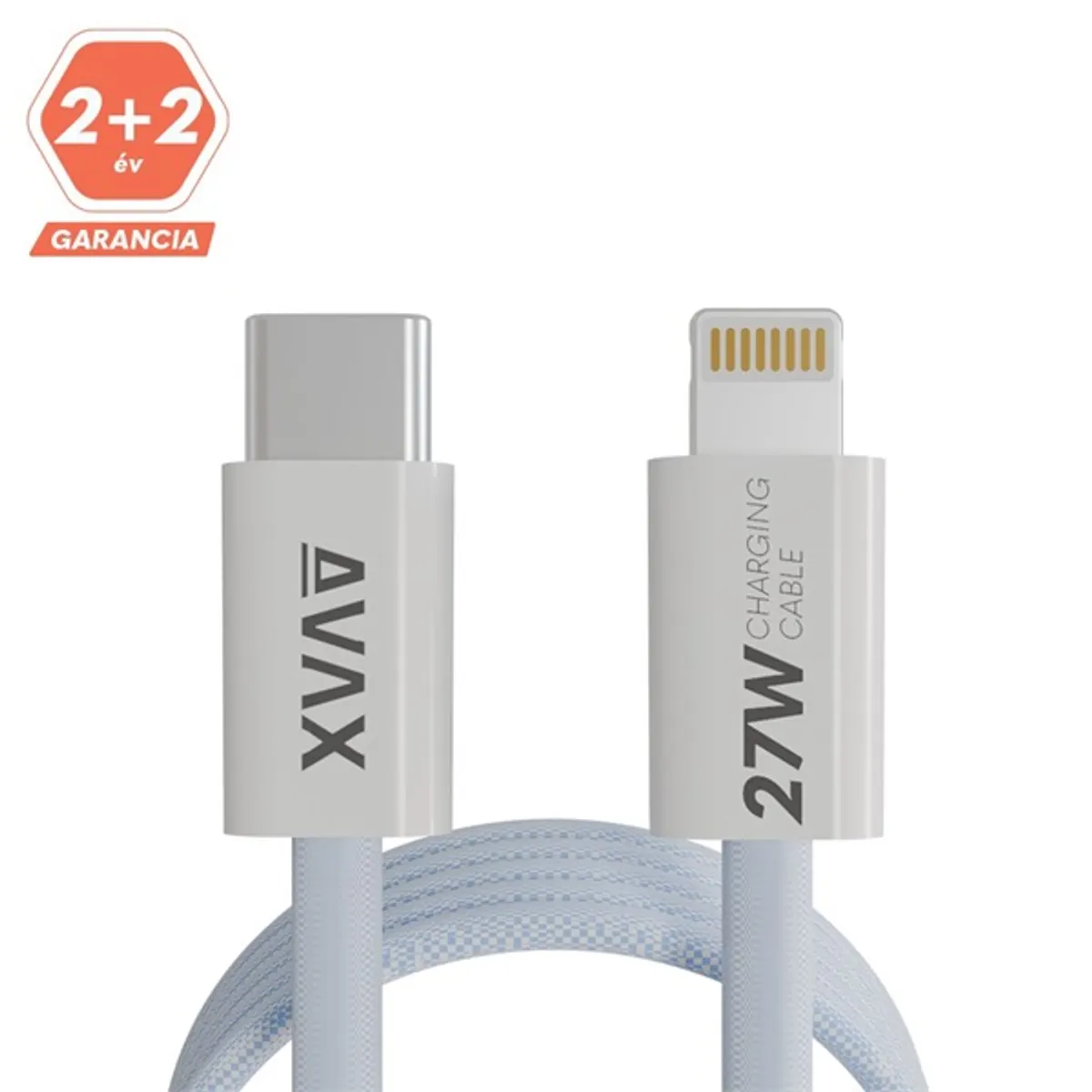 AVAX CB611LB MAGNETY 27W 1m USB-C - Lightning adat- és töltőkábel #1