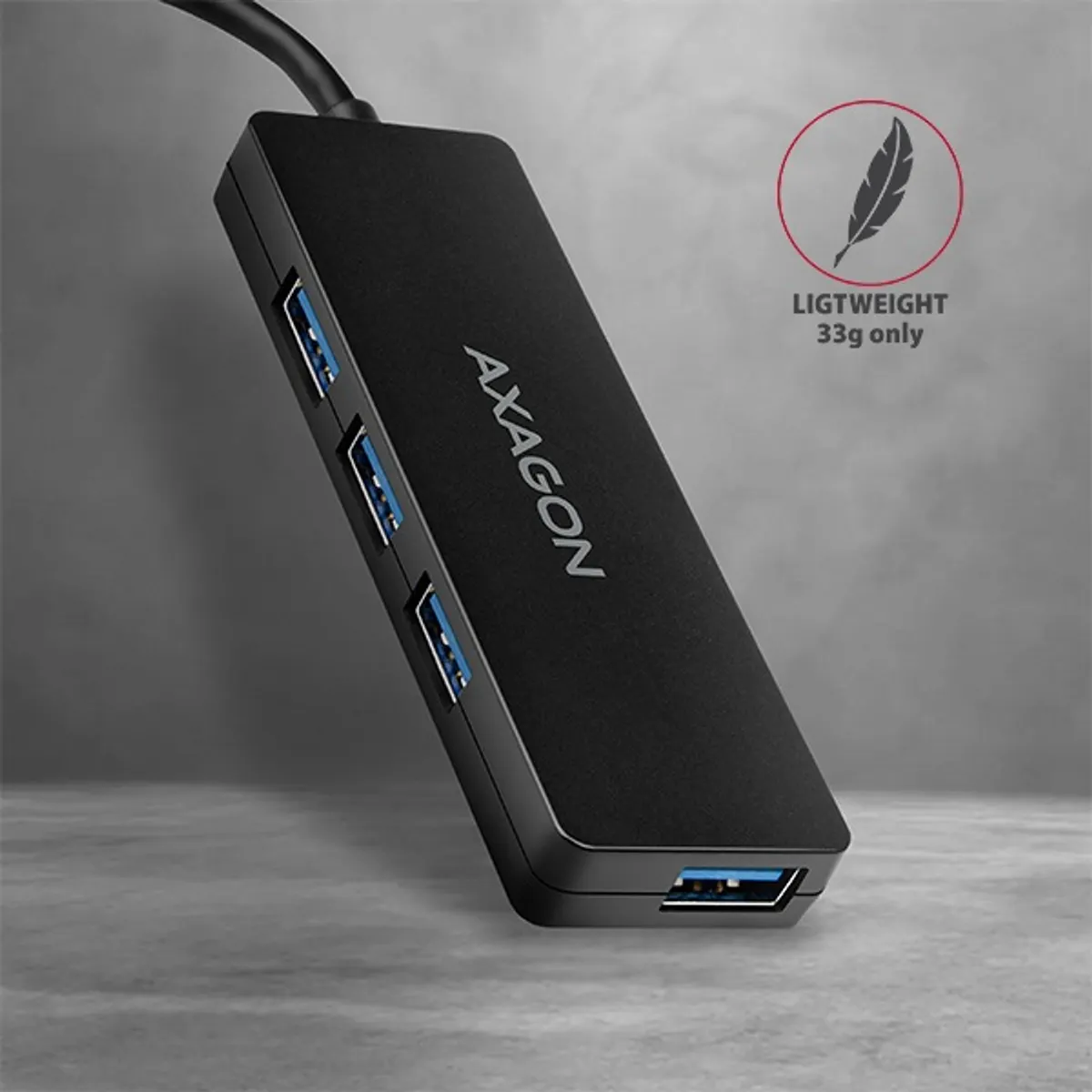 Axagon HUE-G1A 4 portos USB3.0 HUB #5