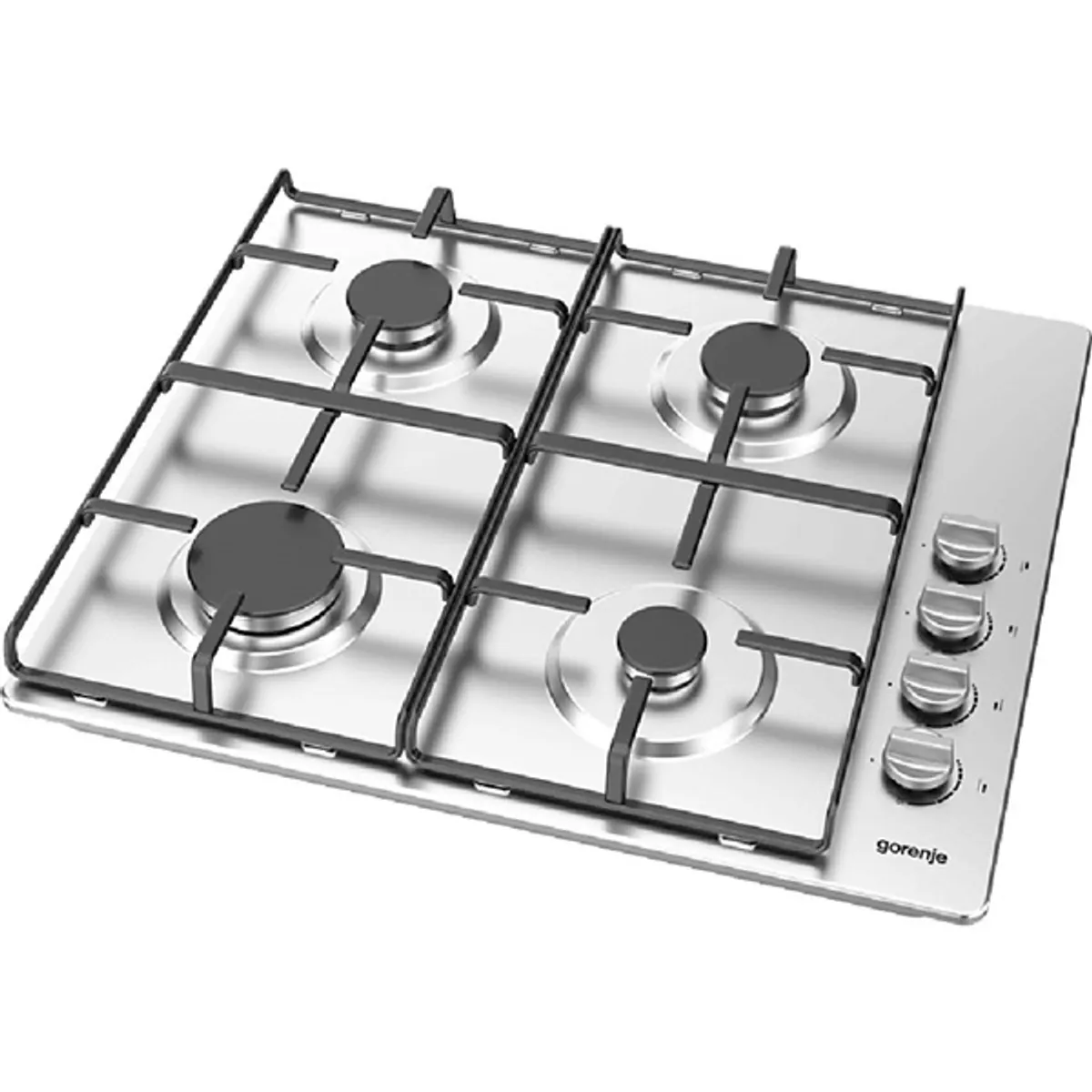 Gorenje G640XHS inox, beépíthető, gáz, főzőzóna: 4, beépíthető méret: 56cm, főzőlap #2