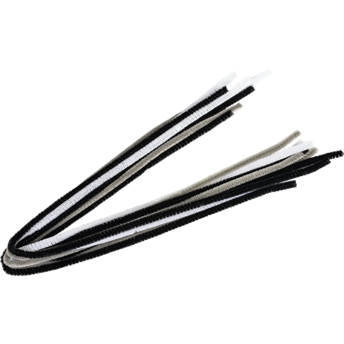 Knorr Prandell 6 mm 10 db/csomag fekete-fehér zsenília drót #2