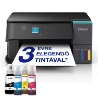 Epson EcoTank L4360 (A4, 33 lap/perc, duplex, USB/Wifi/Wifi Direct) színes tintasugaras multifunkciós nyomtató