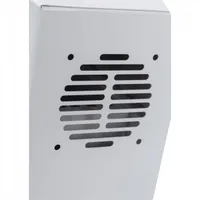 Stalflex CR19-2U-130-W 19" 2U 130 mm mély fehér fém ajtós fém szekrény #2