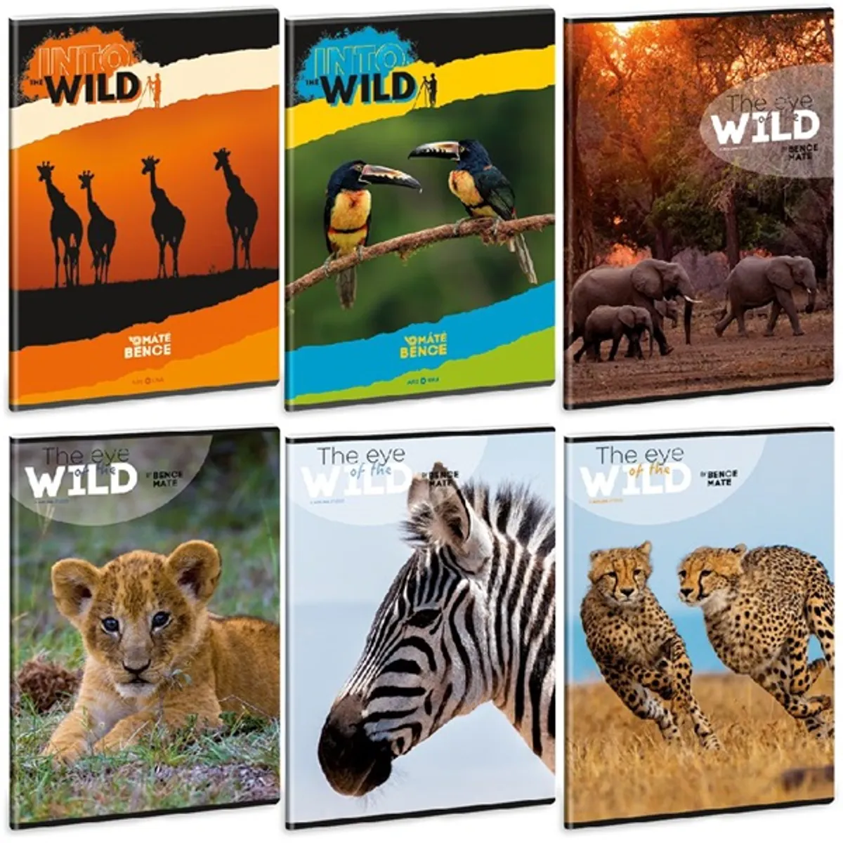 Ars Una The eyes of the wild 23 (5328) A4 extra kapcsos kockás füzet #1