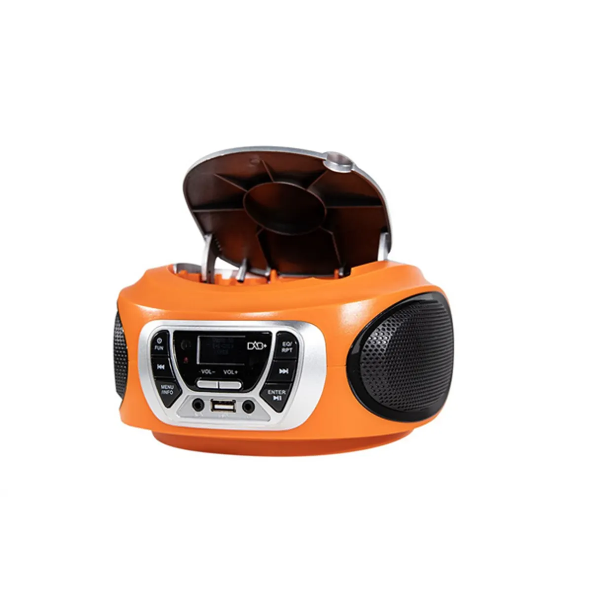 Trevi CMP 510 DAB hordozható CD/DAB/DAB+/FM/AUX/USB narancssárga boombox #3