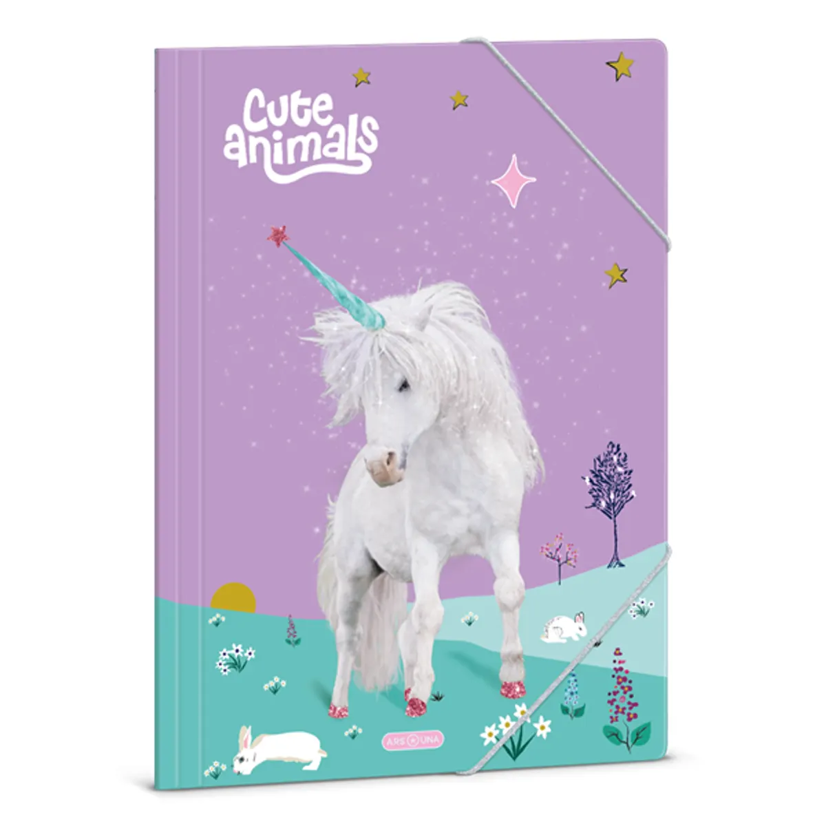 Ars Una Cute Animals Unicorn 25 (5448) A4 gumis mappa #2