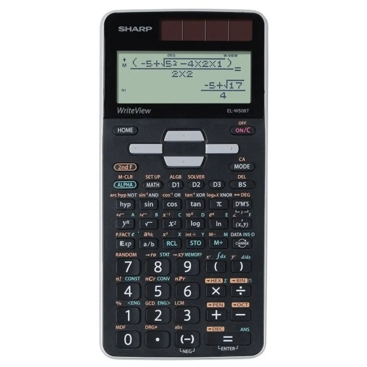 Sharp ELW506TBSL 640 funkciós tudományos számológép #1