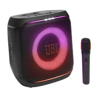 JBL Partybox Encore 2 fekete Bluetooth hangszóró vezeték nélküli mikrofonnal