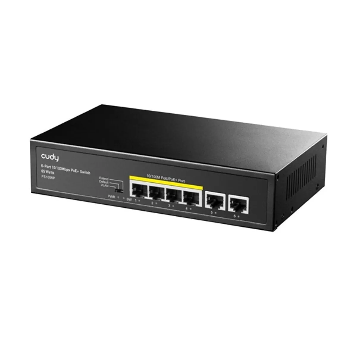 CUDY FS1006P 1x 10/100(PoE+/PoE)+3x 10/100(PoE)+2x 10/100 uplink, 60W PoE switch #2