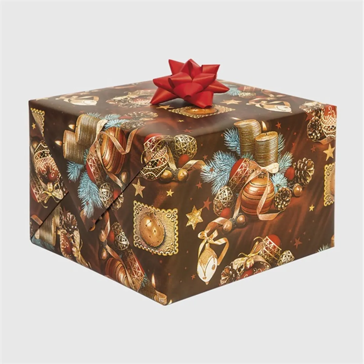 IRIS Karácsonyi tekercses csomagolópapír,  200x70cm, különböző mintákkal, 60g/m2 #7