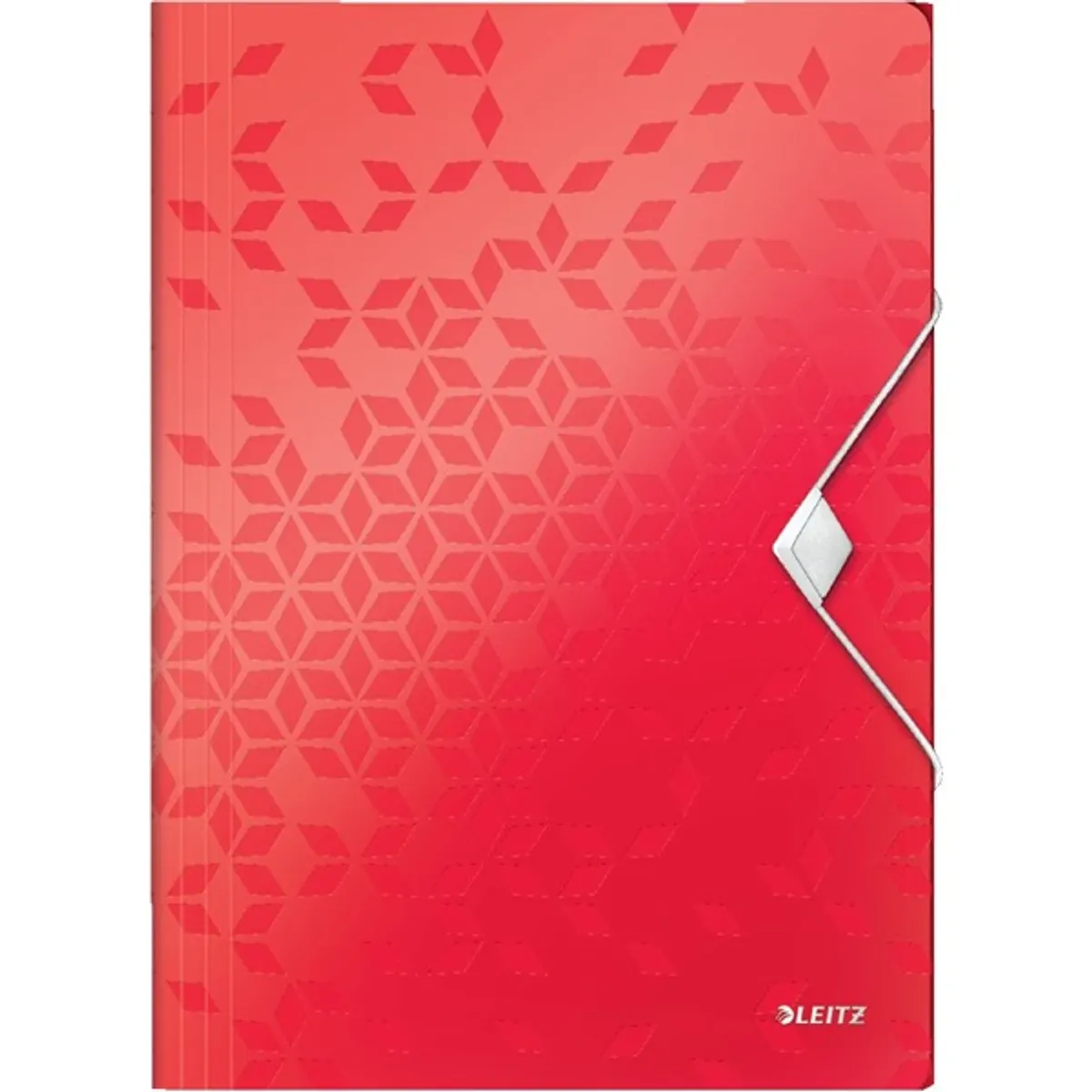 Leitz WOW A4 pp piros gumis mappa #1