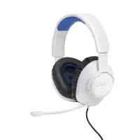 JBL Quantum 100 fehér-kék gamer headset #1