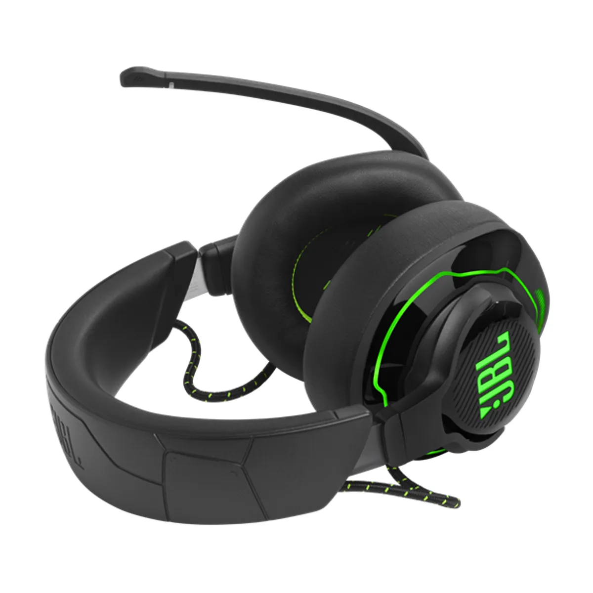 JBL Quantum X 910 WL vezeték nélküli fekete-zöld gamer headset #5