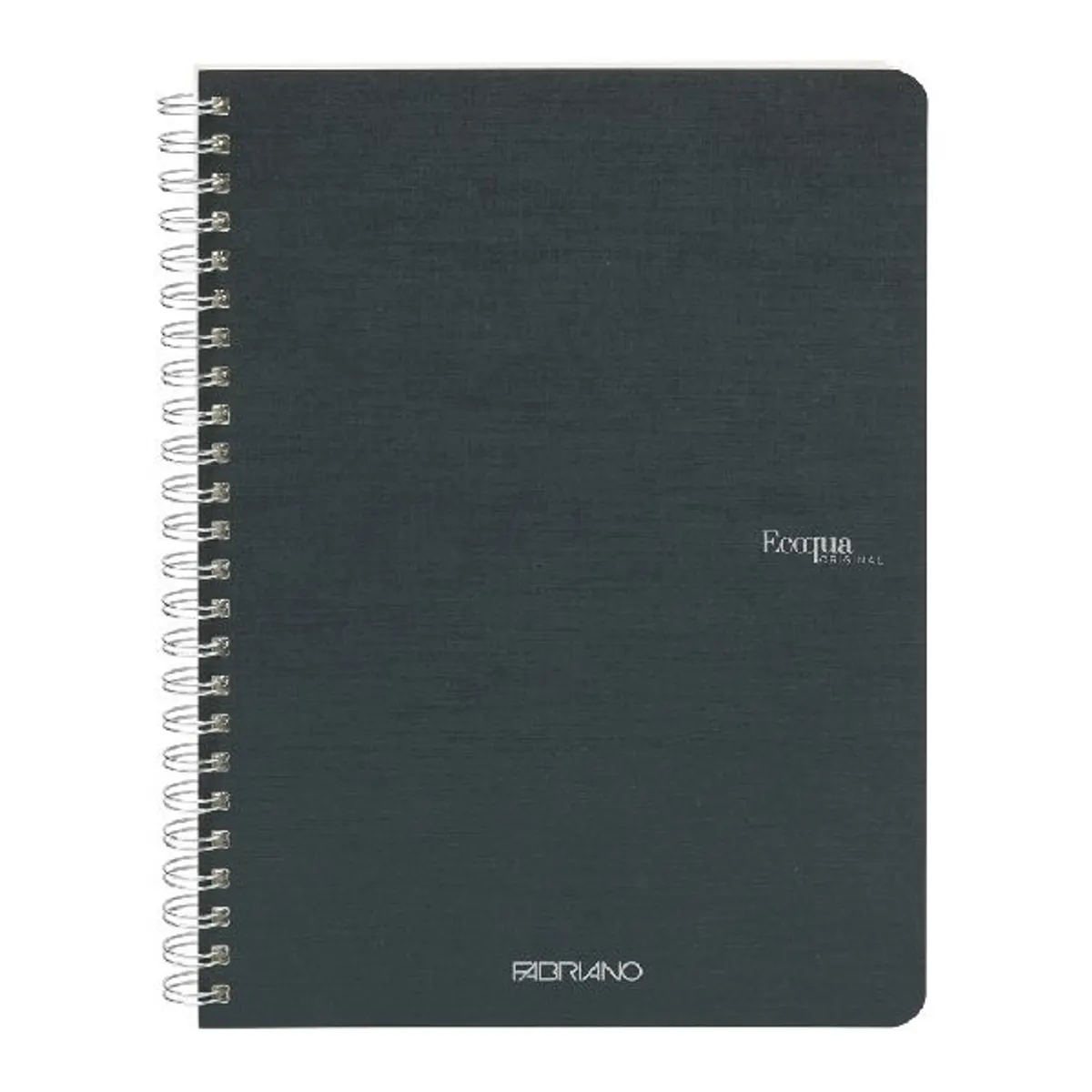 Fabriano Ecoqua A5 70lapos sötétzöld kockás spirálfüzet #1