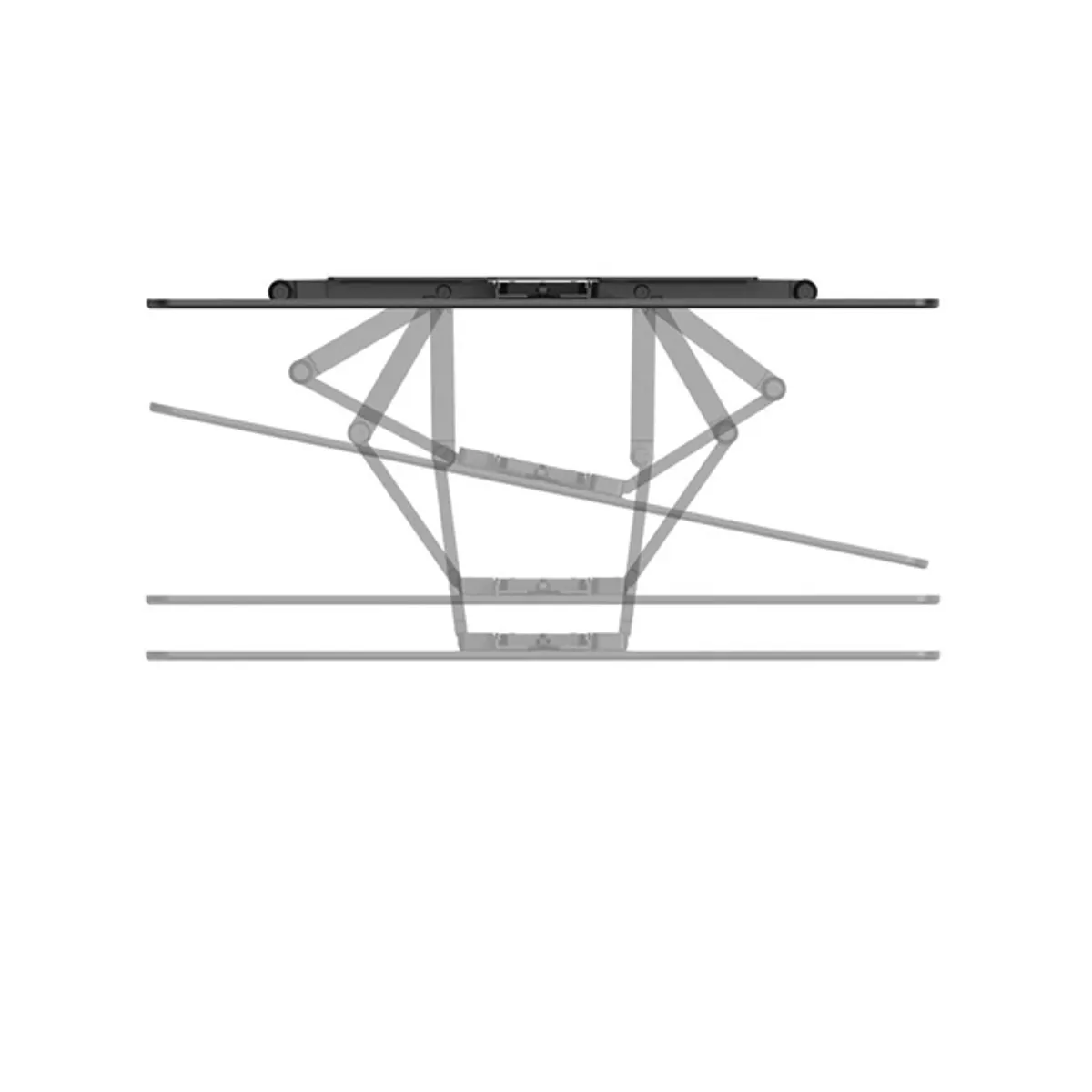 Hama 00220851 600x400 90" full motion fali konzol #4