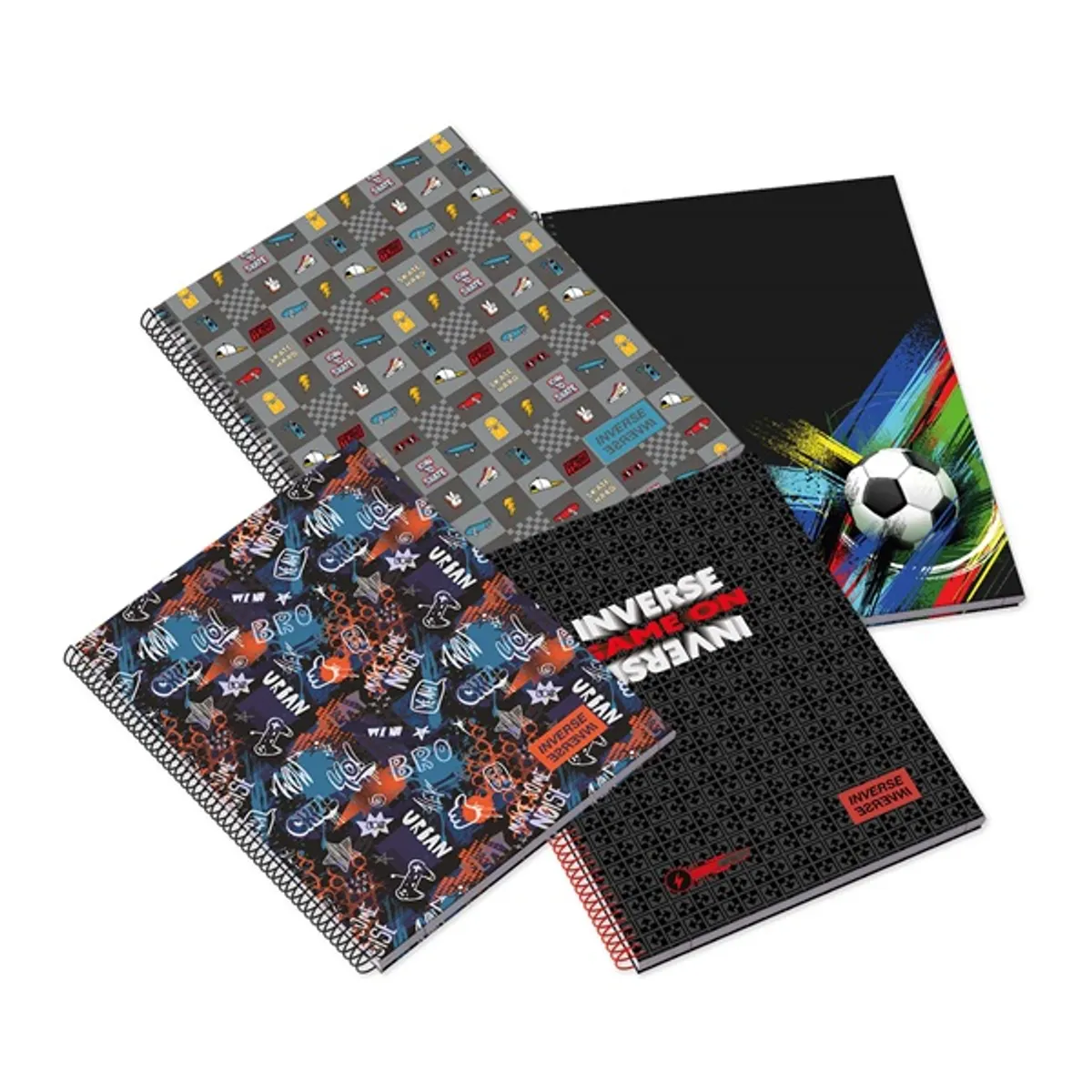 Ambar Inverse Teen A4 80 lap vonalas spirálfüzet #5