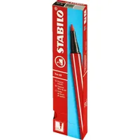 Stabilo Pen 68 10db/csomag piros rostirón #1
