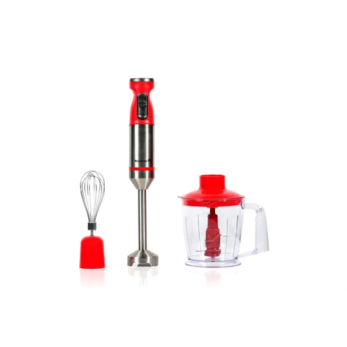 Hausberg HB-7700RS 1000W 4 az 1-ben kézi turmixgép/botmixer edénnyel 1L #2