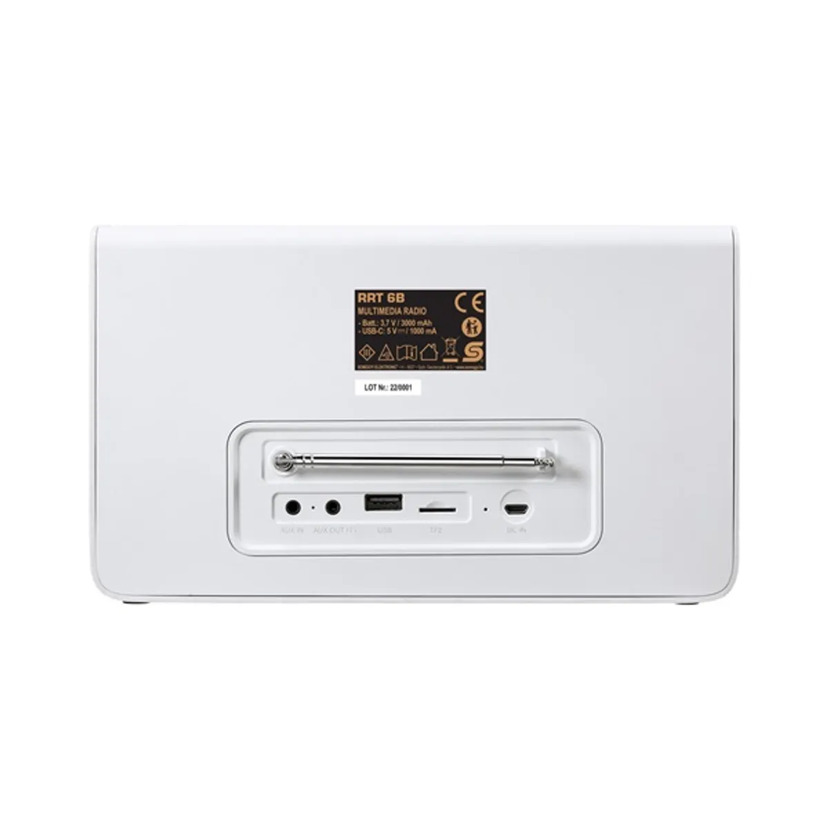 SAL RRT 6B AM/FM/Bluetooth/USB/microSD retro rádió #4