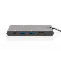 DIGITUS DA-70865 USB-C utazó 9 portos univerzális notebook dokkoló állomás #2