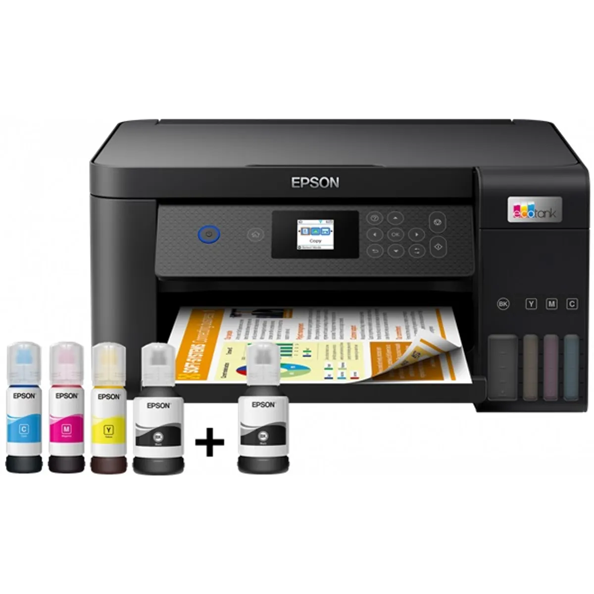Epson EcoTank L4260 színes nyomtató MFP, Duplex, WiFi/USB, 14 000/5200 oldal tinta a dobozban #2