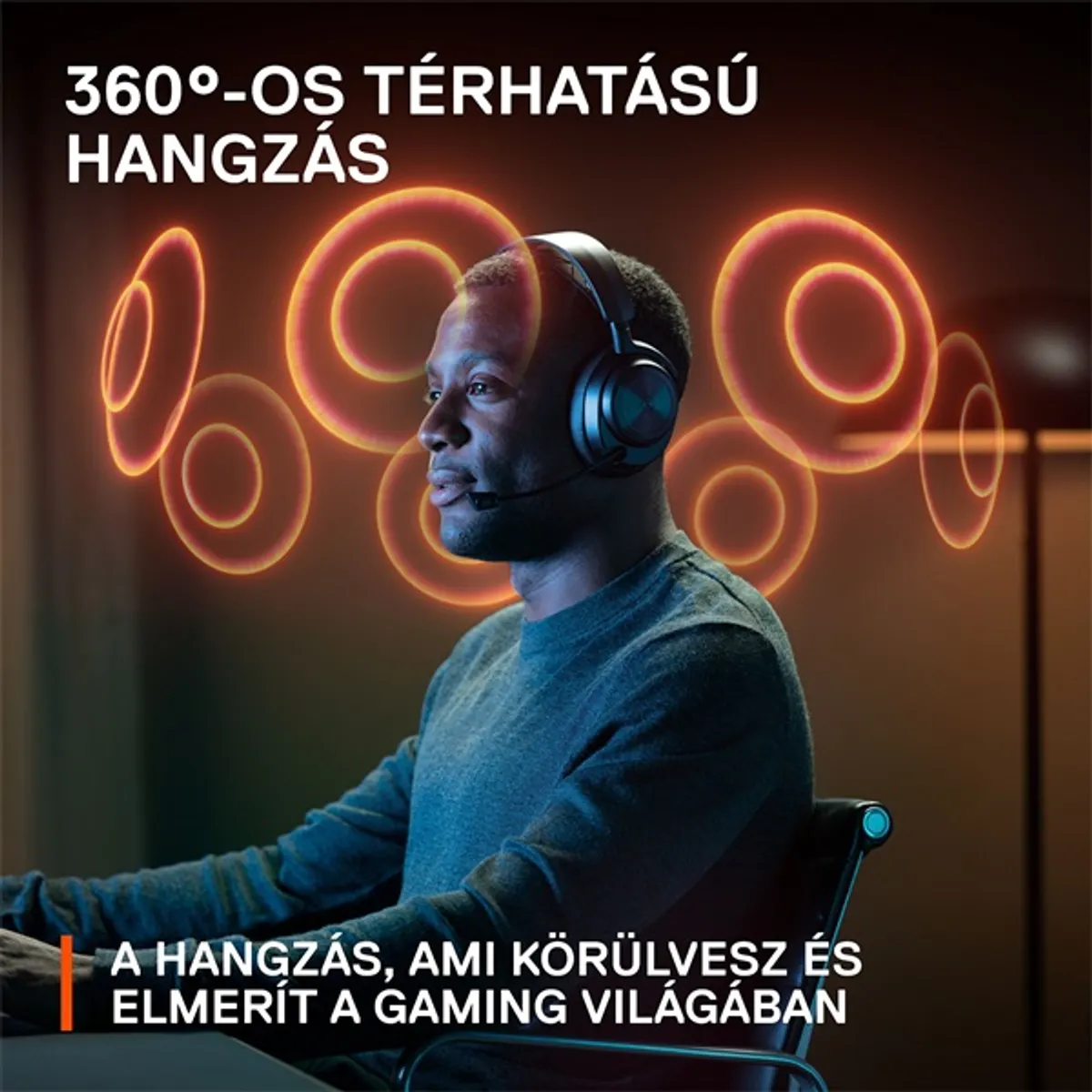 SteelSeries Arctis Nova Pro Wireless X fekete gamer headset #8