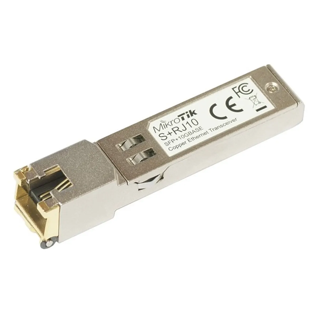 MikroTik RJ45 SFP+ 10/100/1000M/2.5G/5G/10G copper modul #1