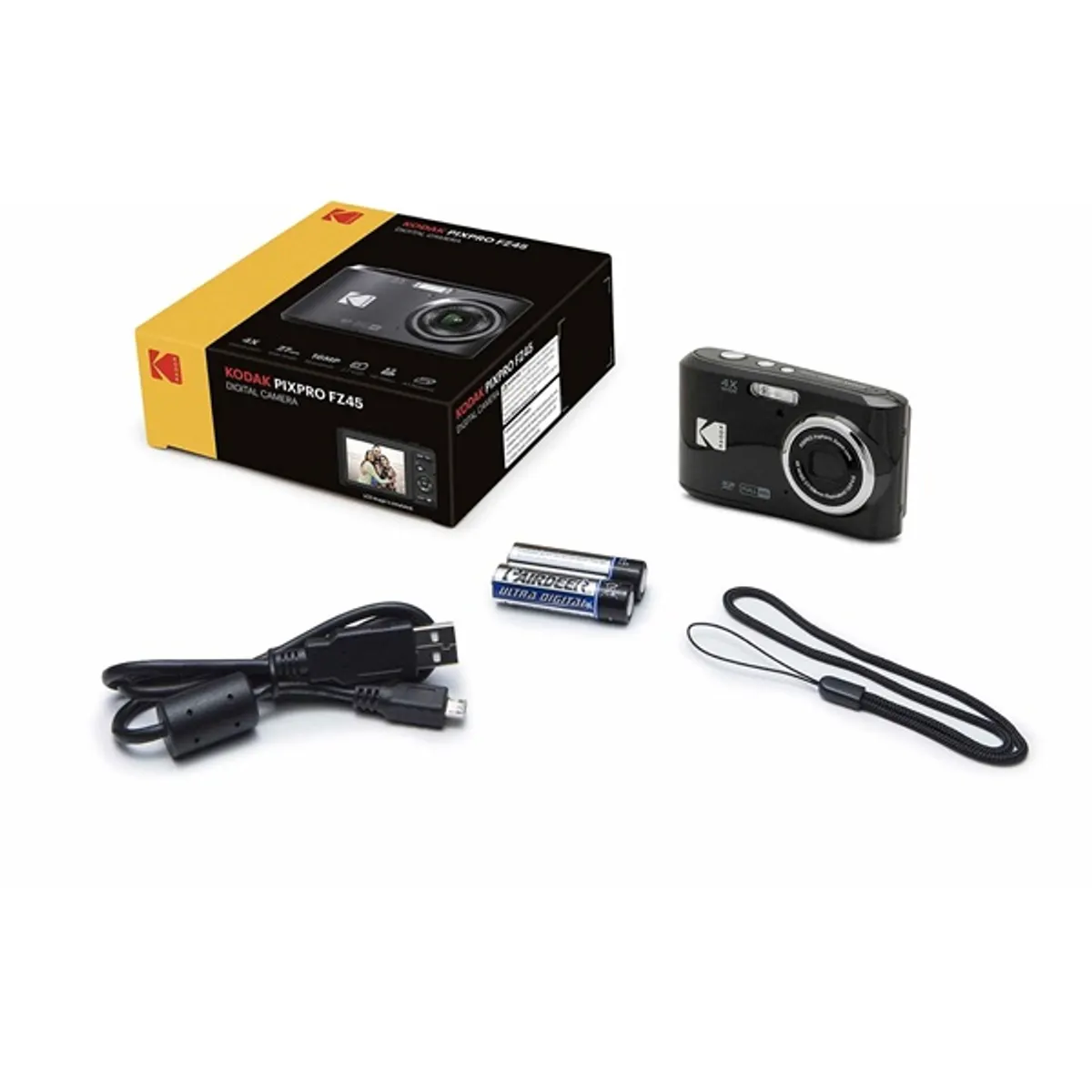 Kodak Pixpro FZ45 kompakt fekete digitális fényképezőgép #4