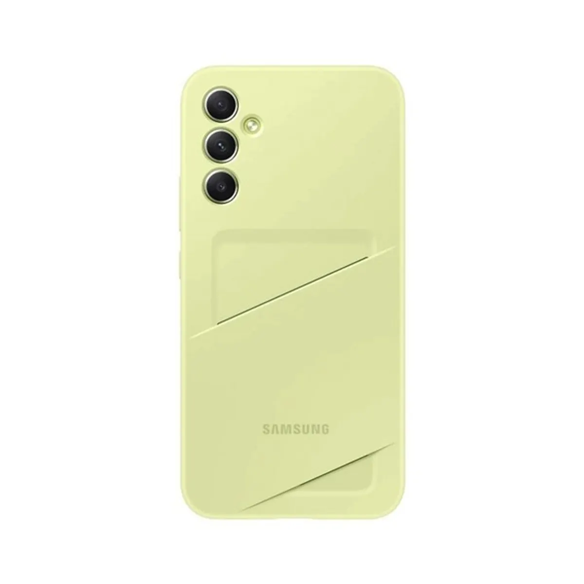 Samsung EF-OA346TGEGWW Galaxy A34 5G zöld kártyatartós hátlap #1