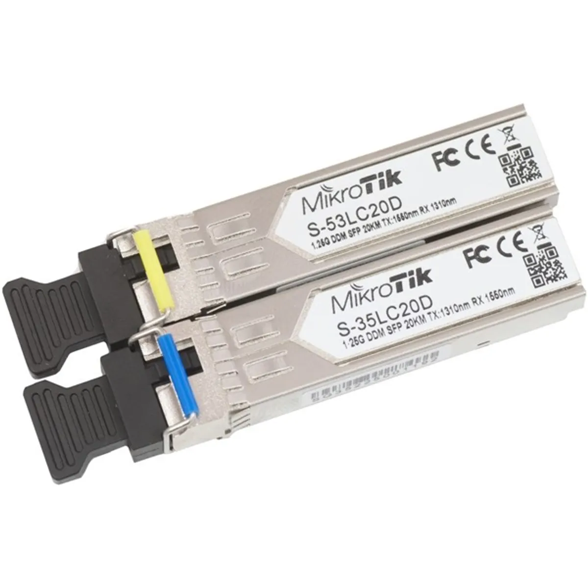 MikroTik S-3553LC20D SFP modul pár 1.25G SM 20km 1310nm/1550nm #1