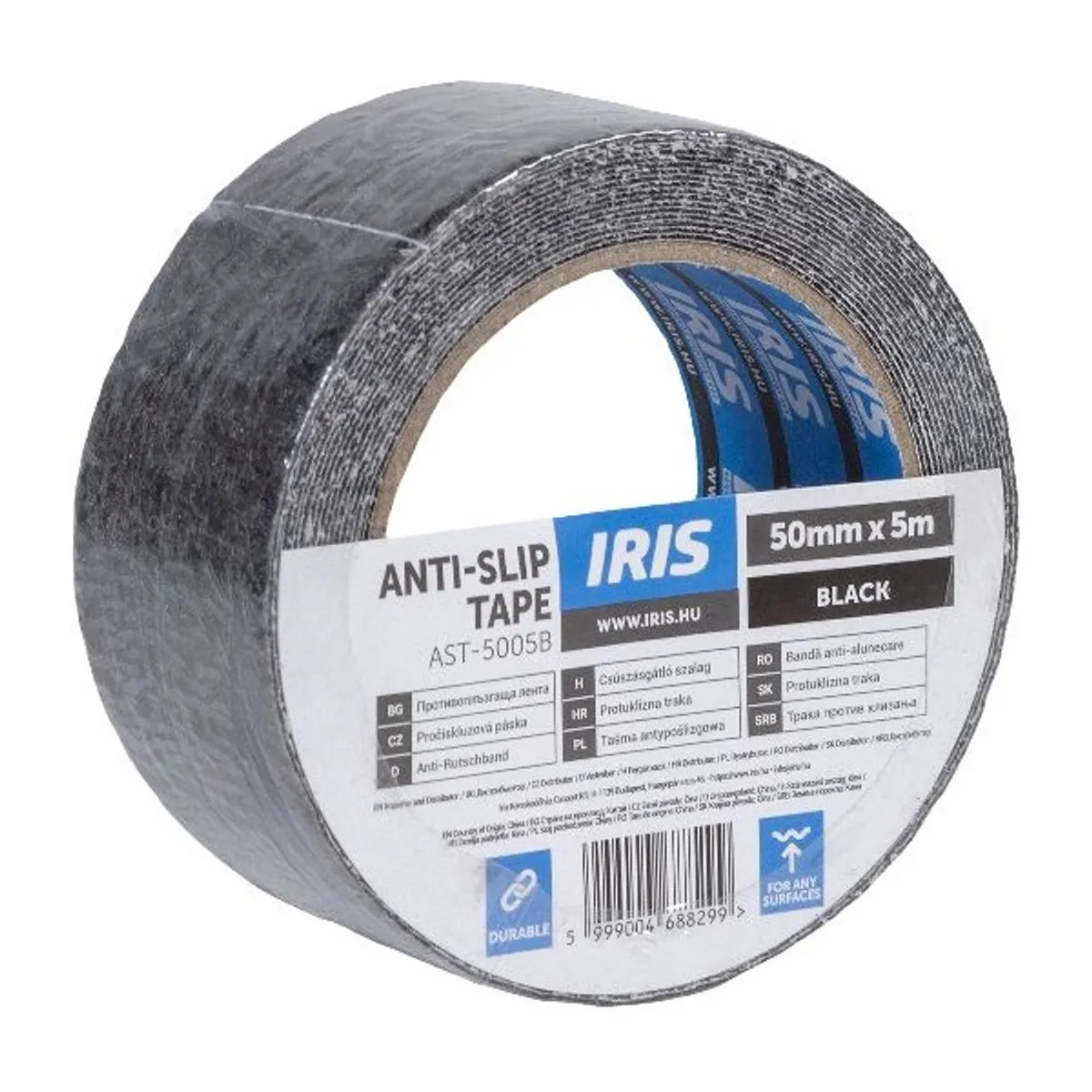 Iris fekete 50mmx5m csúszásgátló szalag #1