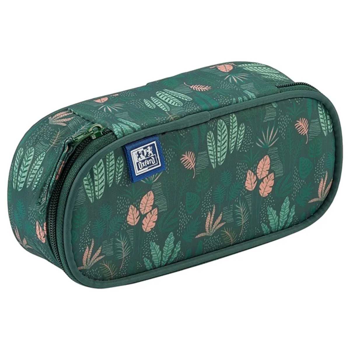 Oxford Kids 1 klapnis zöld ovál tolltartó #1