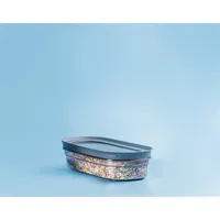 IRIS G-894 VINTO négyzetes ételtároló doboz 650ml 19x11x5,5cm