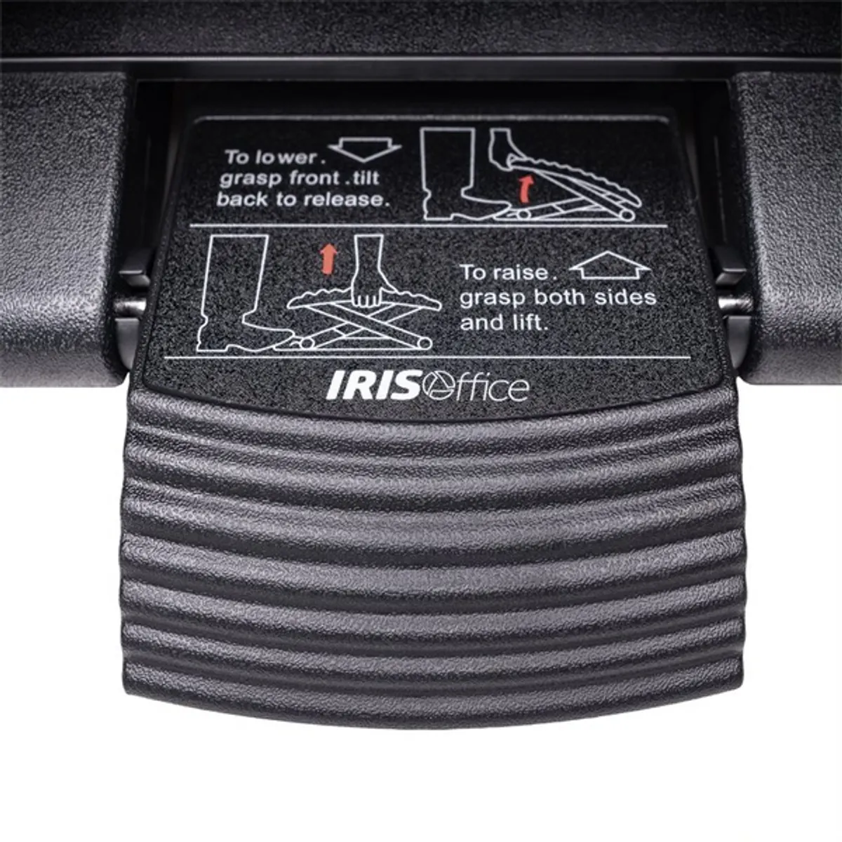 IRISOffice  FR-300-BK fekete lábtámasz #4