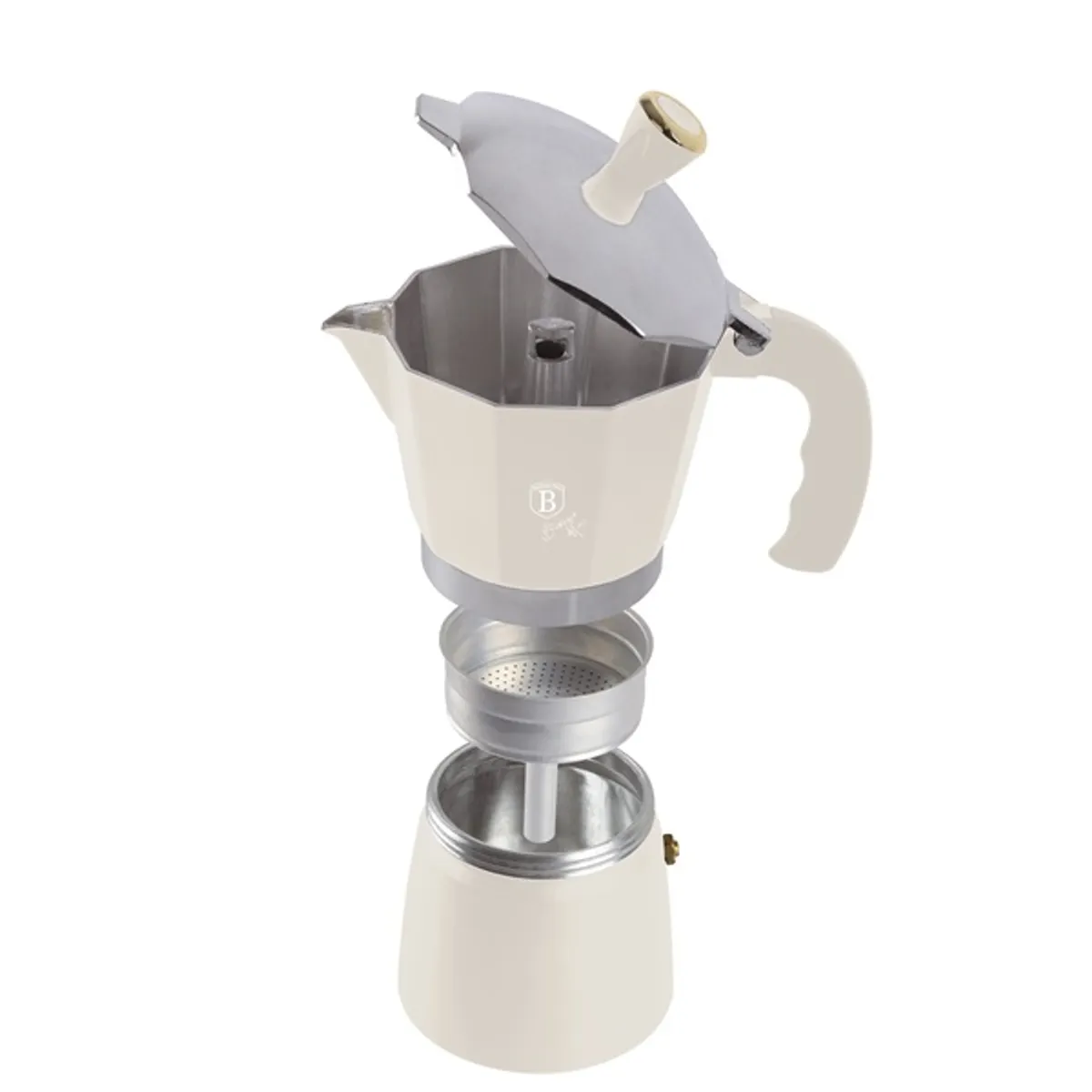 Berlinger Haus BH/8573 matt krémszínű 9 személyes kotyogós kávéfőző #3