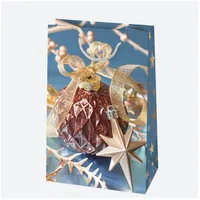 IRIS Karácsonyi ajándéktasak, 100x160x60 mm, különböző mintákkal fotókkal #5