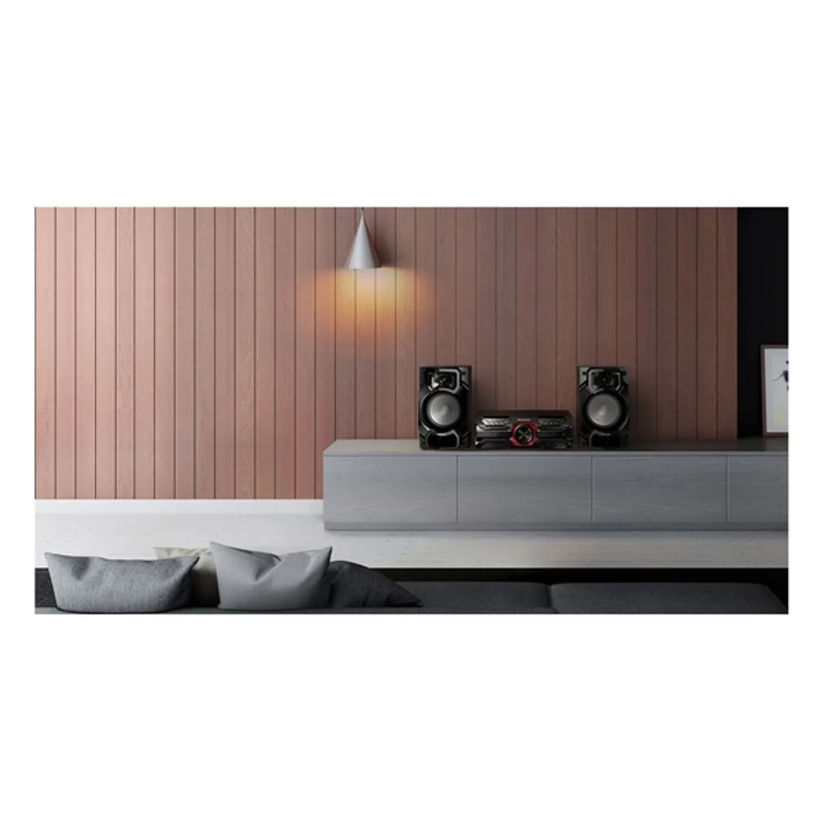 Panasonic SC-AKX320E-K High Power fekete mikro hifi #3