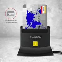 Axagon CRE-SM2 USB 2.0 Smart / ID / SD / MicroSD / SIM kártyaolvasó #3