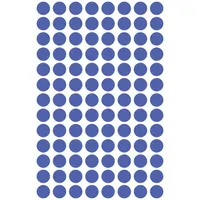 Avery 3591 8mm visszaszedhető 416db-os indigókék jelölőpont #2