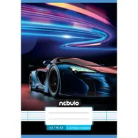 Nebulo Vagány minták A5 2. osztályos 16-32 tűzött vonalas füzet #4