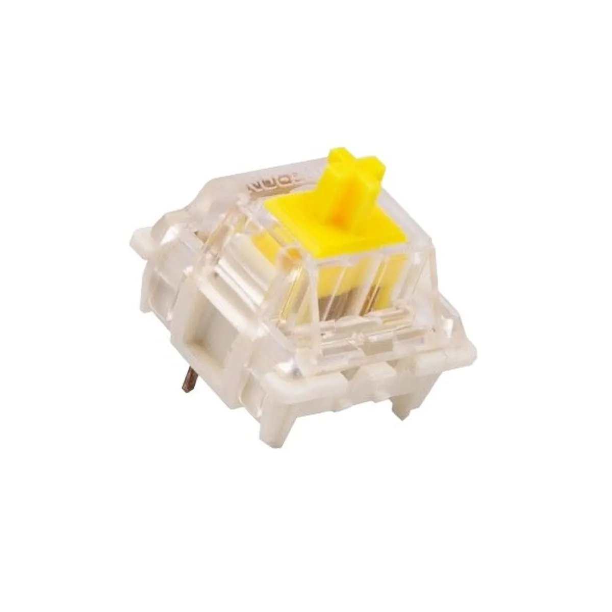 Gateron KS-3X1 Milky Yellow Pro - Lineáris switch szett (35db) #1
