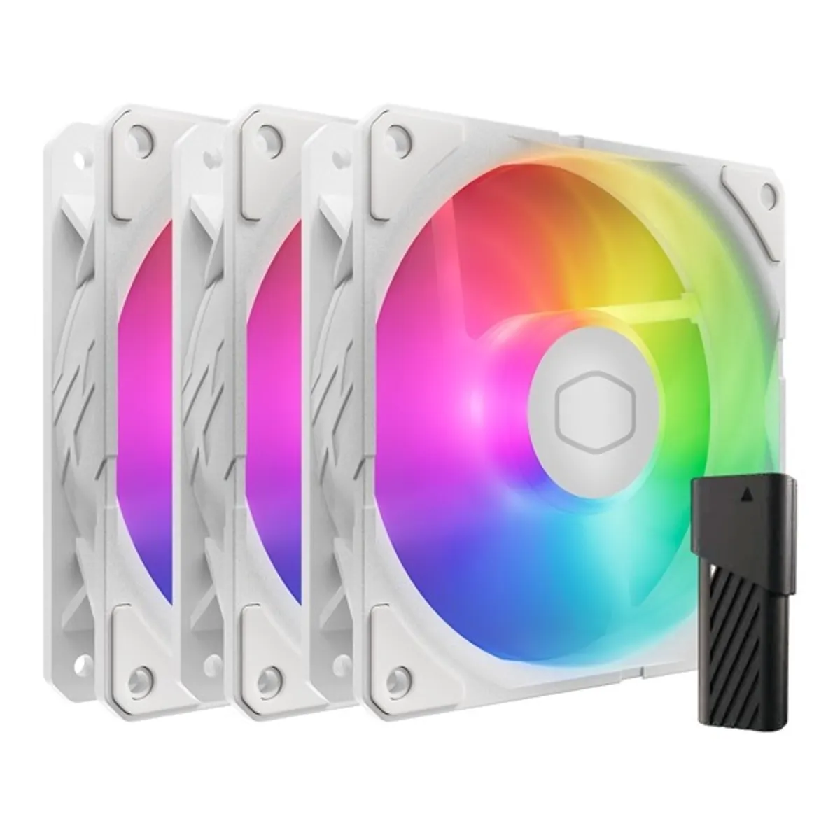 Cooler Master SickleFlow Edge 120 3x120mm ARGB fehér ventilátor #1